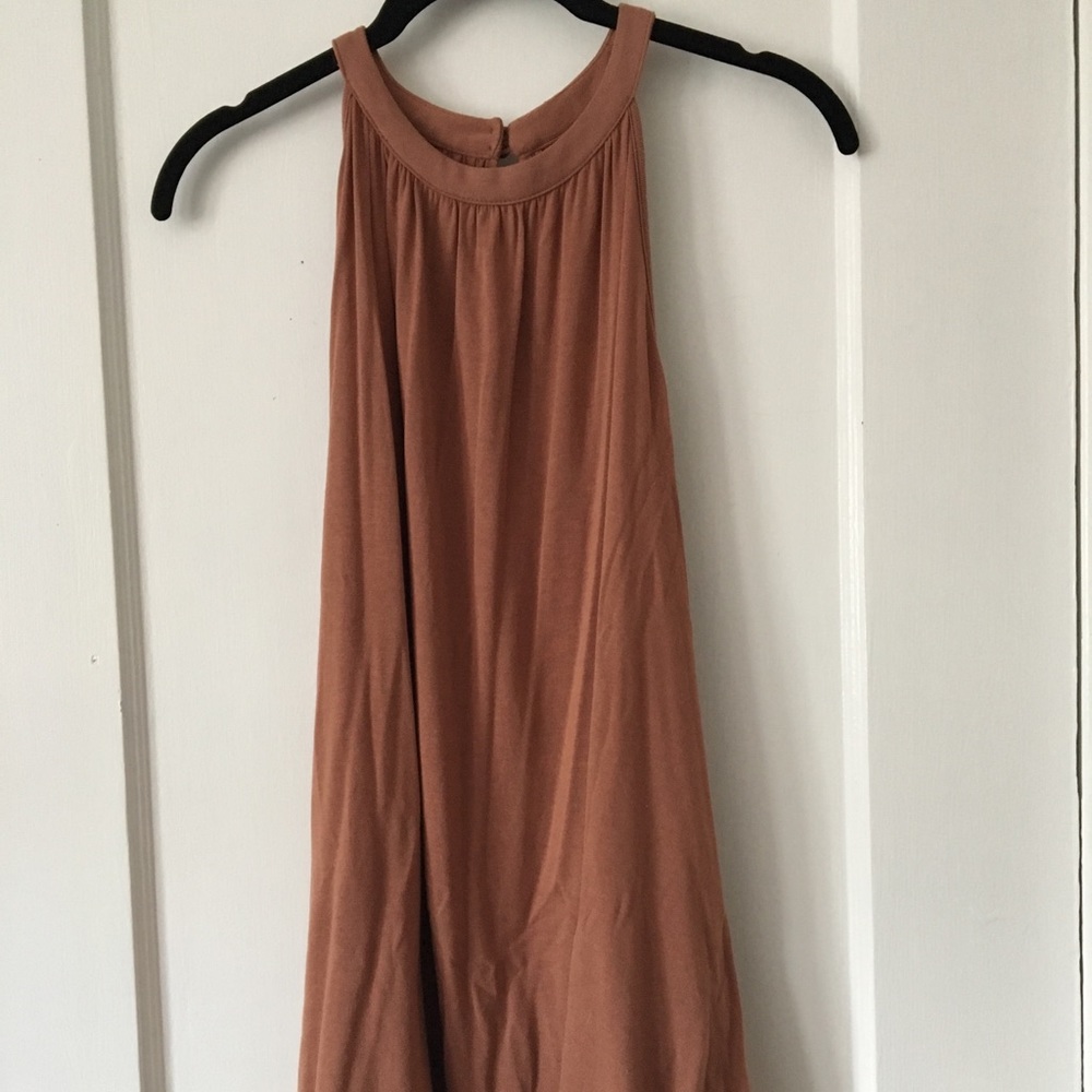 Urban Outfitters Muted Rust High Neck Tank size M
